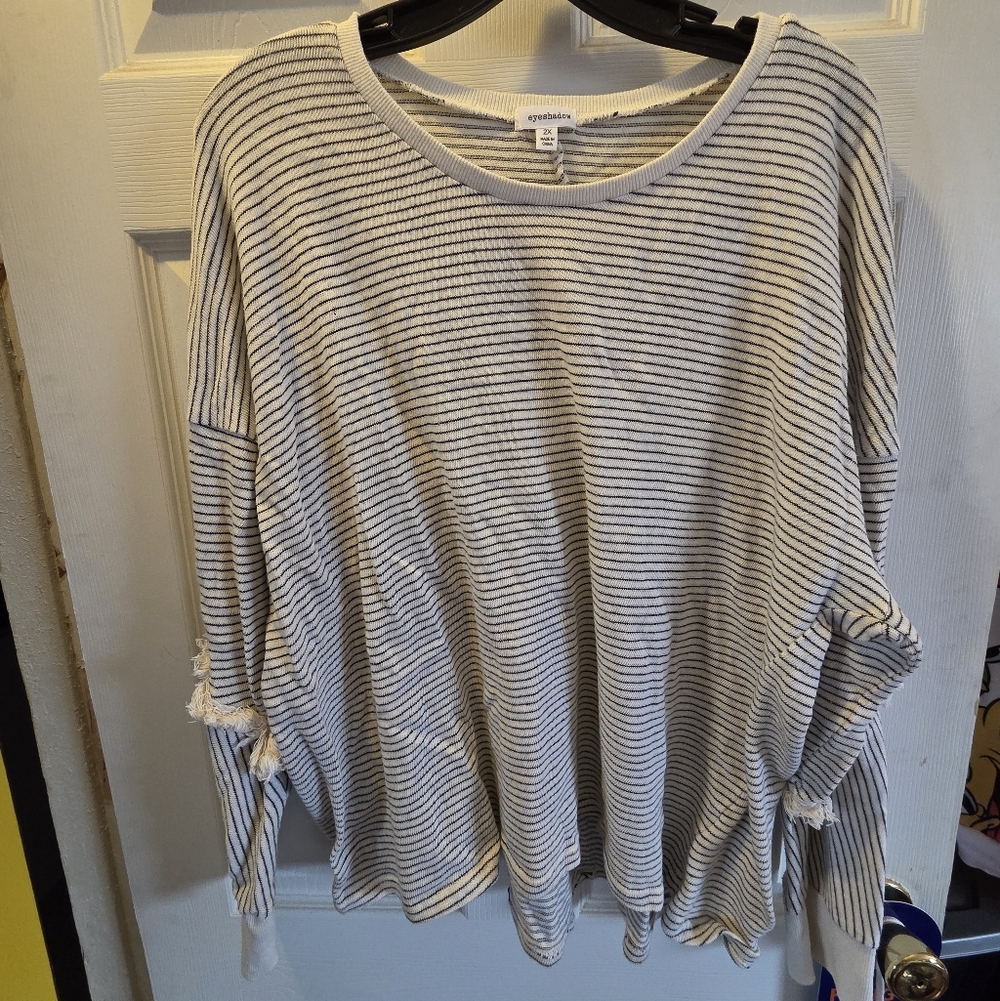 Striped Long Sleeve Top